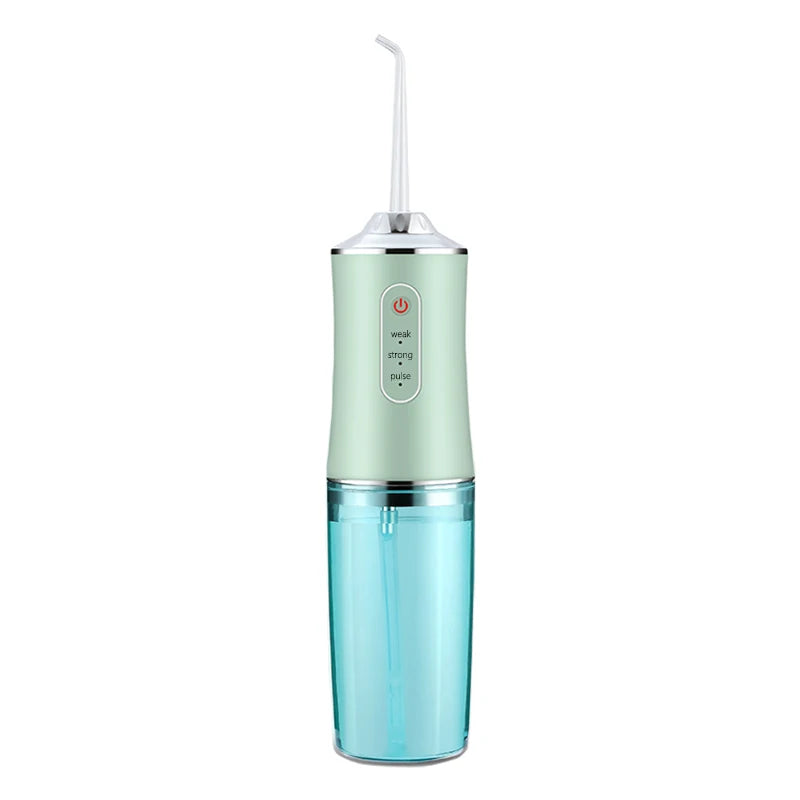Portable Smart Electric Oral Irrigator Water Flosser 4 Jets 3 Modes Rechargeable Dental Water Jet Irrigator Dental Teeth Cleaner - Merit Sell