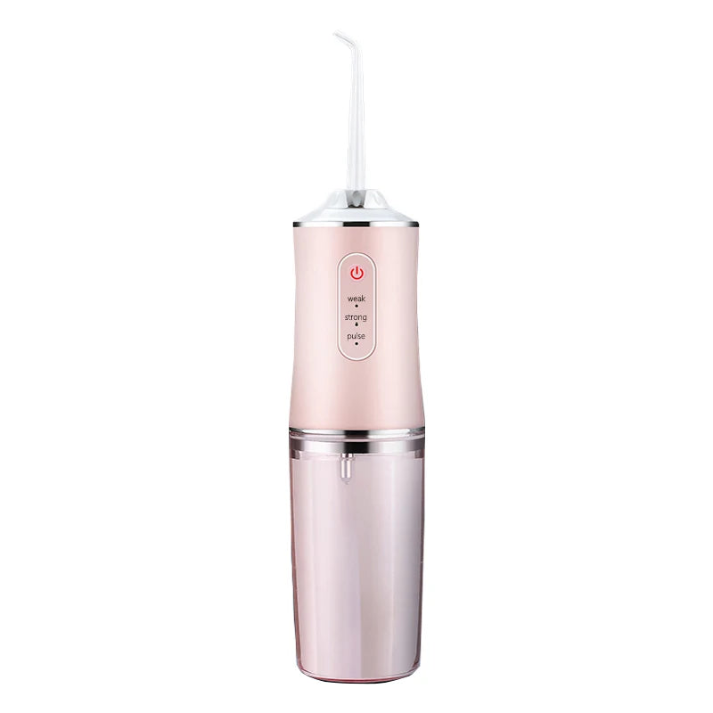 Portable Smart Electric Oral Irrigator Water Flosser 4 Jets 3 Modes Rechargeable Dental Water Jet Irrigator Dental Teeth Cleaner - Merit Sell