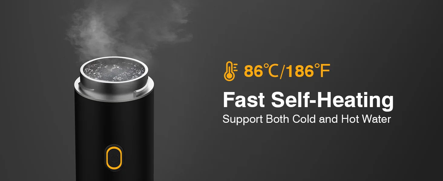 Portable espresso machine, coffee maker for on the go, 3-in-1 rechargeable coffee maker for the car, compatible with ground coff - Merit Sell