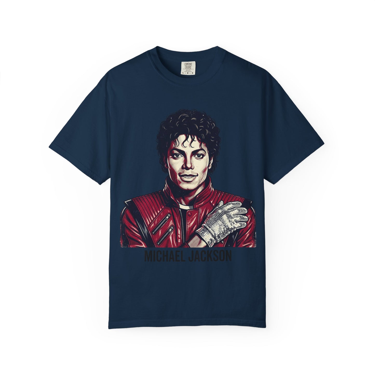Portrait Graphic T-Shirt — 'King of Pop' Music Icon Tee