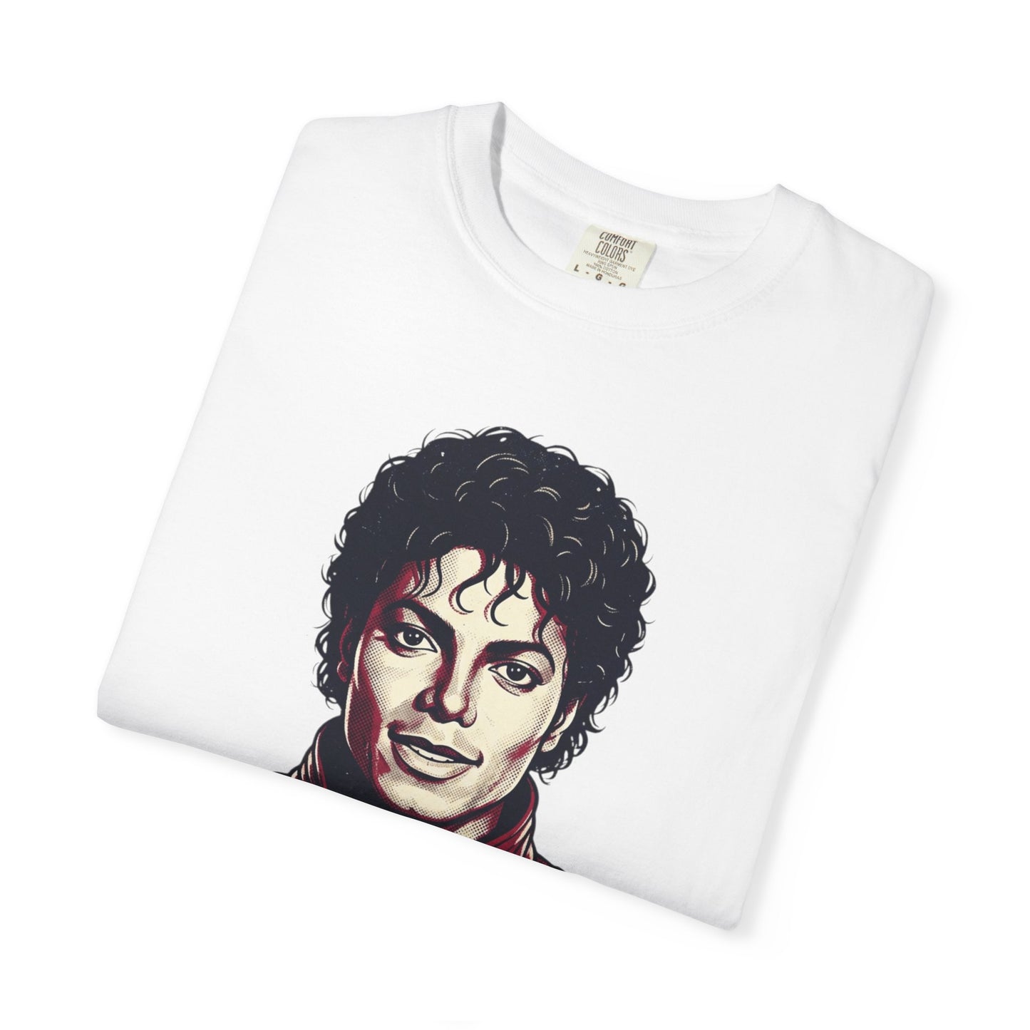 Portrait Graphic T-Shirt — 'King of Pop' Music Icon Tee