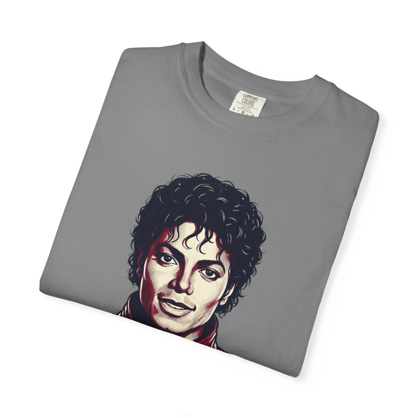 Portrait Graphic T-Shirt — 'King of Pop' Music Icon Tee