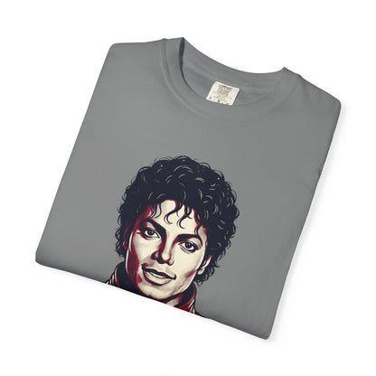 Portrait Graphic T-Shirt — 'King of Pop' Music Icon Tee