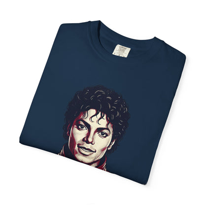 Portrait Graphic T-Shirt — 'King of Pop' Music Icon Tee