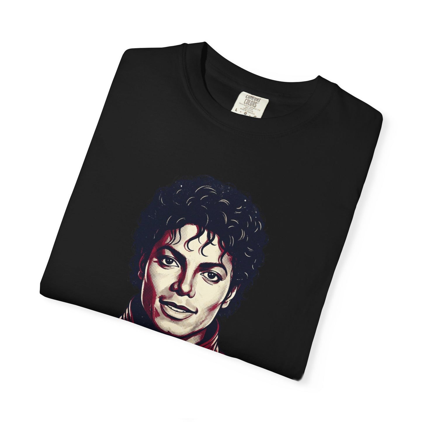 Portrait Graphic T-Shirt — 'King of Pop' Music Icon Tee
