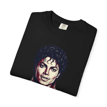 Portrait Graphic T-Shirt — 'King of Pop' Music Icon Tee