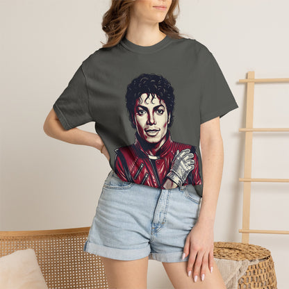Portrait Graphic T-Shirt — 'King of Pop' Music Icon Tee