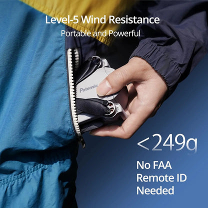 Potensic Drones Under 249g GPS Auto Return Single Axis Gimbal EIS Professional Drone Max 4-KM Waypoint Flight Follow Me-ATOM SE - Merit Sell