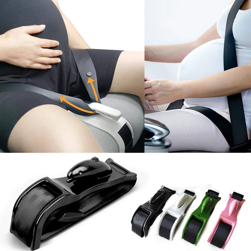 Pregnant Car Seat Belt Adjuster Comfort and Safety for Maternity Moms Belly Pregnancy seat belt Pregnant Woman Driving Safe Belt - Merit Sell