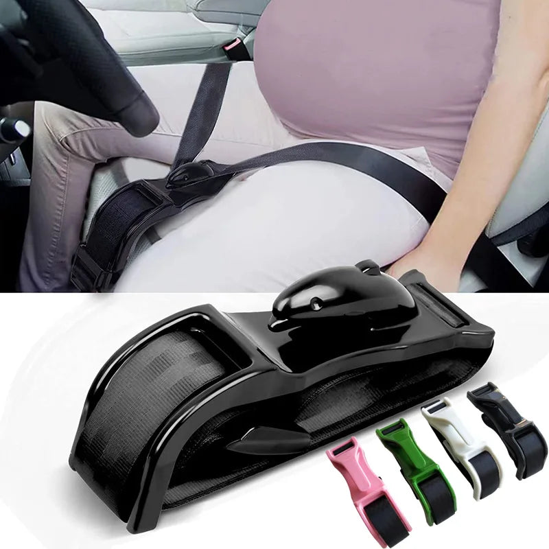 Pregnant Car Seat Belt Adjuster Comfort and Safety for Maternity Moms Belly Pregnancy seat belt Pregnant Woman Driving Safe Belt - Merit Sell