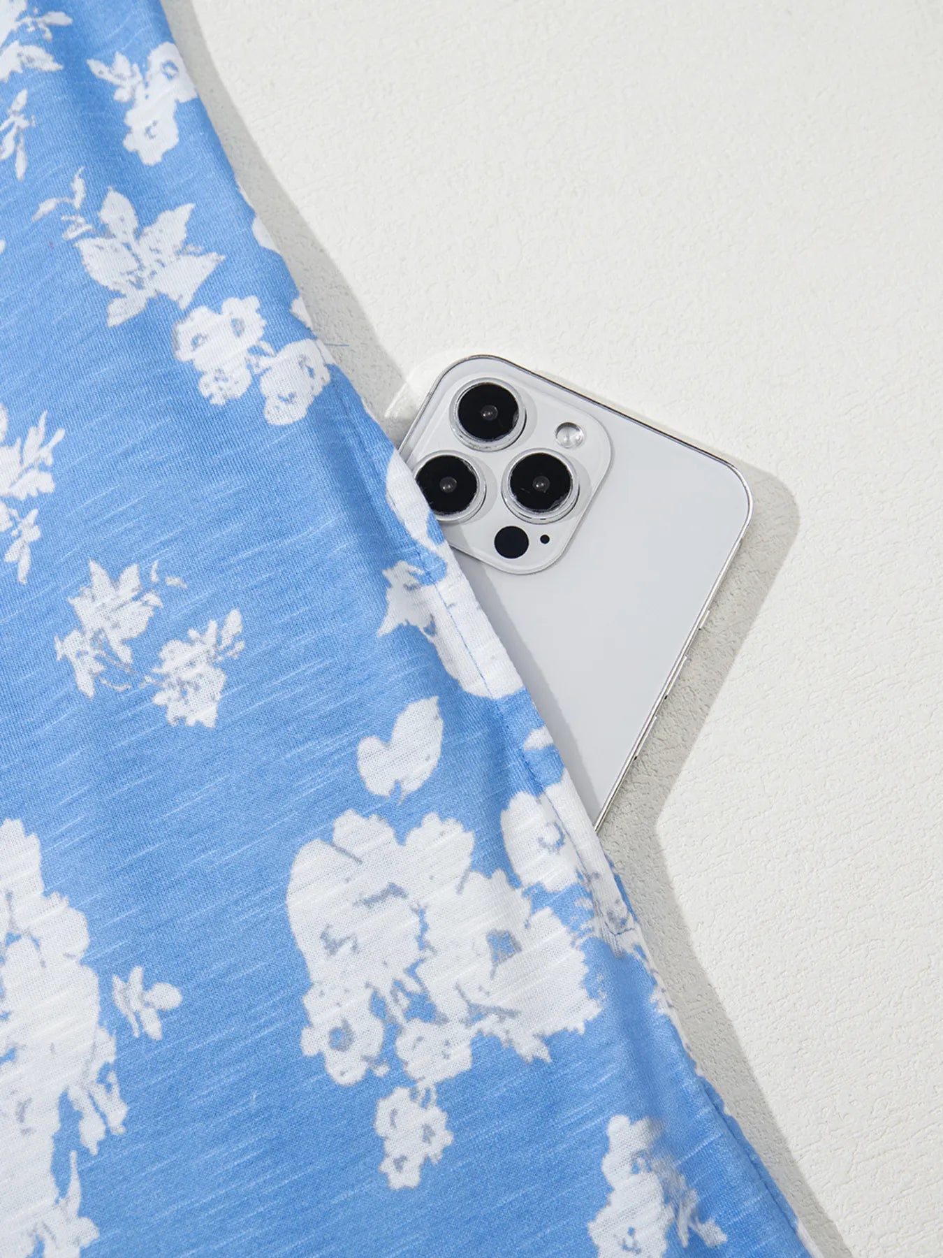 Printed Button-Front Wide Leg Jumpsuit - Merit Sell