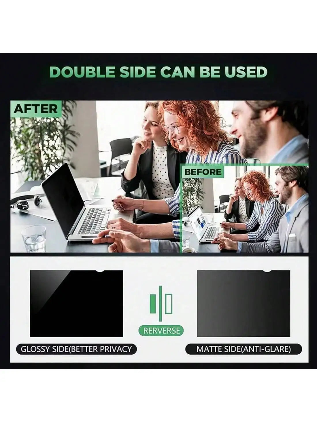 Privacy Screen Protector Notebook PC Computer Insert Protive Film Anti-spy Anti-peeping Filter Fit for labtop - Merit Sell