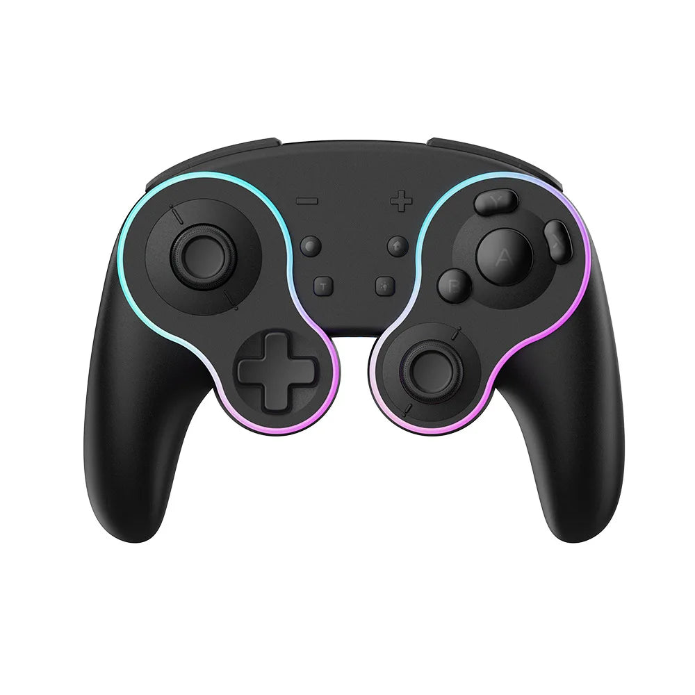 Private Model Retro Switch PRO Handle Mechanical Button Vibration Somatosensory Dual Hall Rocker Joystick Game Controller - Merit Sell