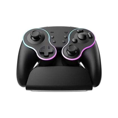 Private Model Retro Switch PRO Handle Mechanical Button Vibration Somatosensory Dual Hall Rocker Joystick Game Controller - Merit Sell