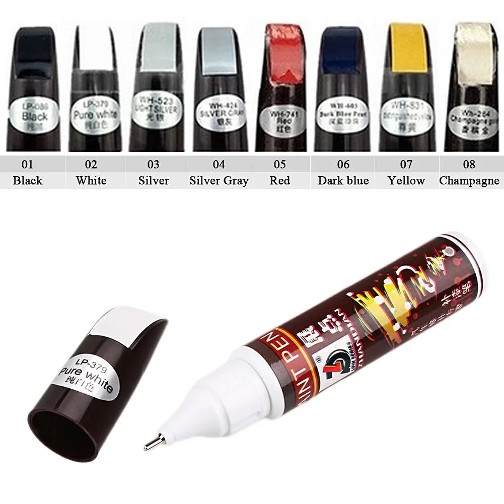 Professional Car Coat Scratch Clear Repair Colorful Paint Pen Touch Up Remover Applicator Auto Paint Care Non-toxic Permanent - Merit Sell