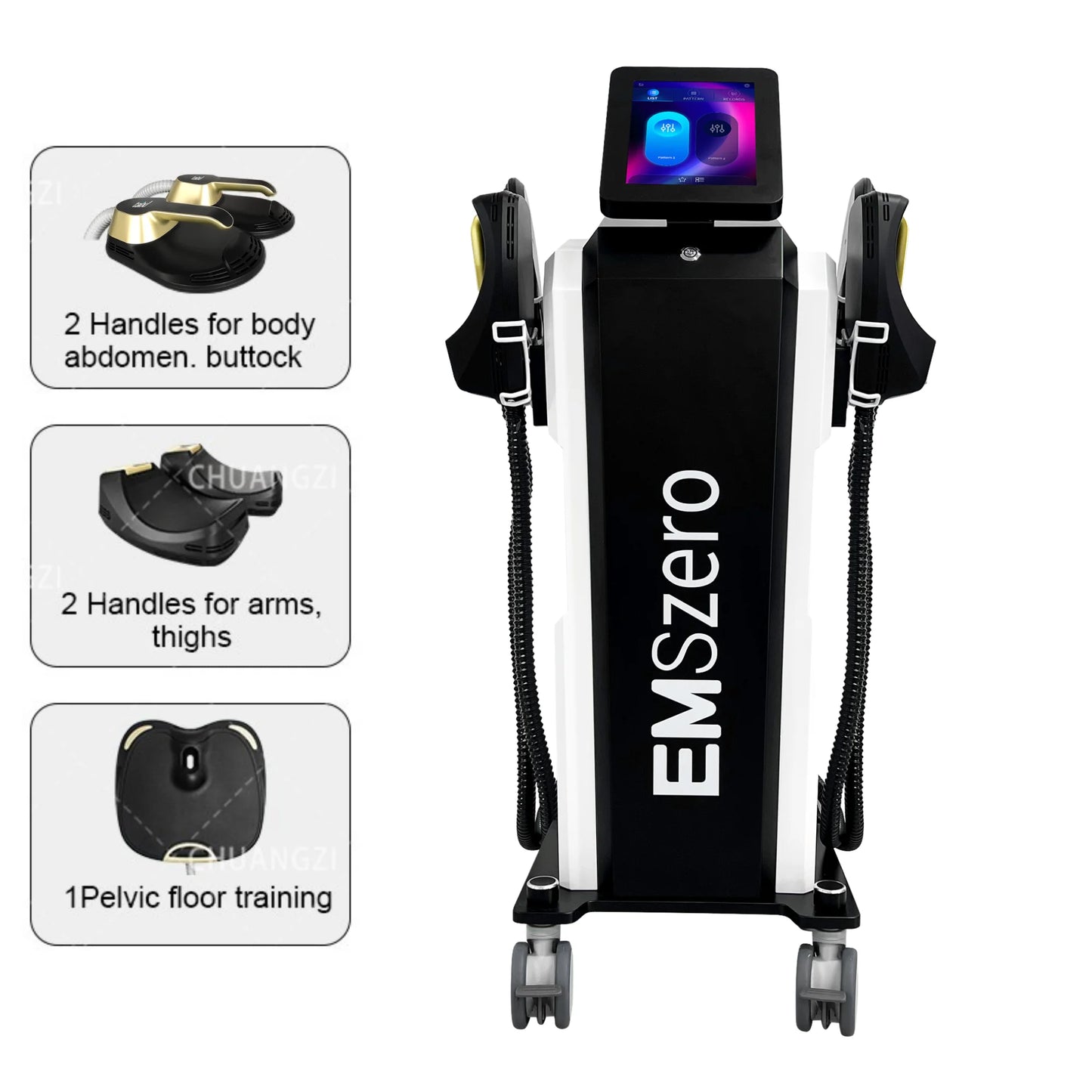 Professional EMSzero RF Machine 6500W Body Sculpting Fat Burning Muscle Stimulator Slimming Butt Build 200Hz CE Certified - Merit Sell