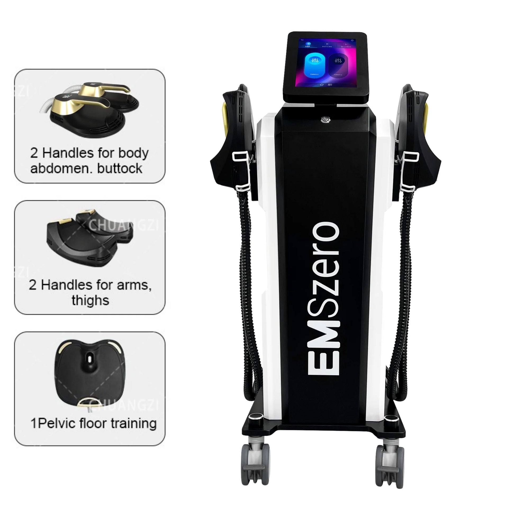 Professional EMSzero RF Machine 6500W Body Sculpting Fat Burning Muscle Stimulator Slimming Butt Build 200Hz CE Certified - Merit Sell