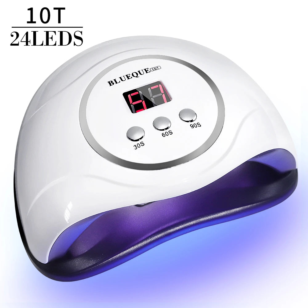 Professional Nail Lamp LED Manicure UV Lamp Nail Dryer for UV Gel LED Gel Nail Machine Smart Sensor USB Plug - Merit Sell