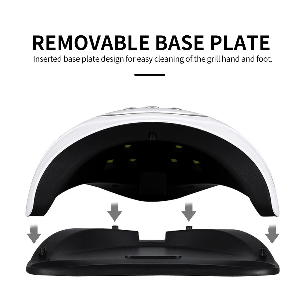 Professional Nail Lamp LED Manicure UV Lamp Nail Dryer for UV Gel LED Gel Nail Machine Smart Sensor USB Plug - Merit Sell