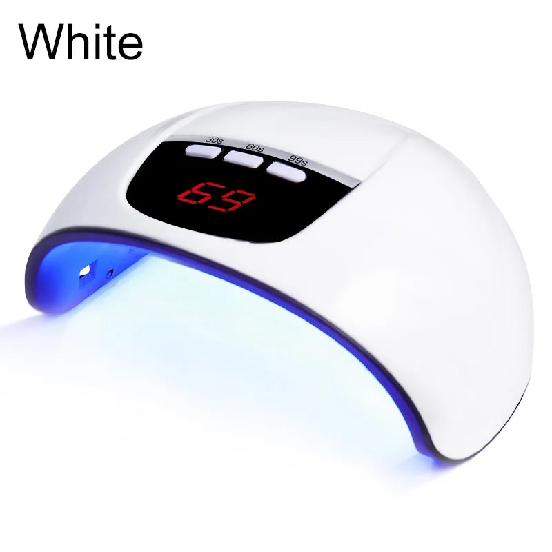 Professional Nail Lamp LED Manicure UV Lamp Nail Dryer for UV Gel LED Gel Nail Machine Smart Sensor USB Plug - Merit Sell