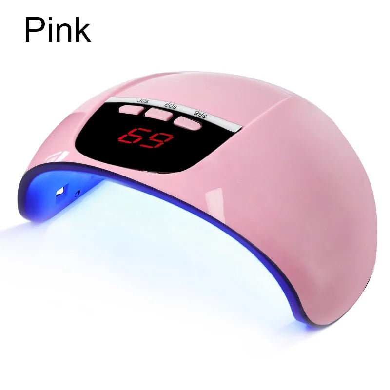 Professional Nail Lamp LED Manicure UV Lamp Nail Dryer for UV Gel LED Gel Nail Machine Smart Sensor USB Plug - Merit Sell