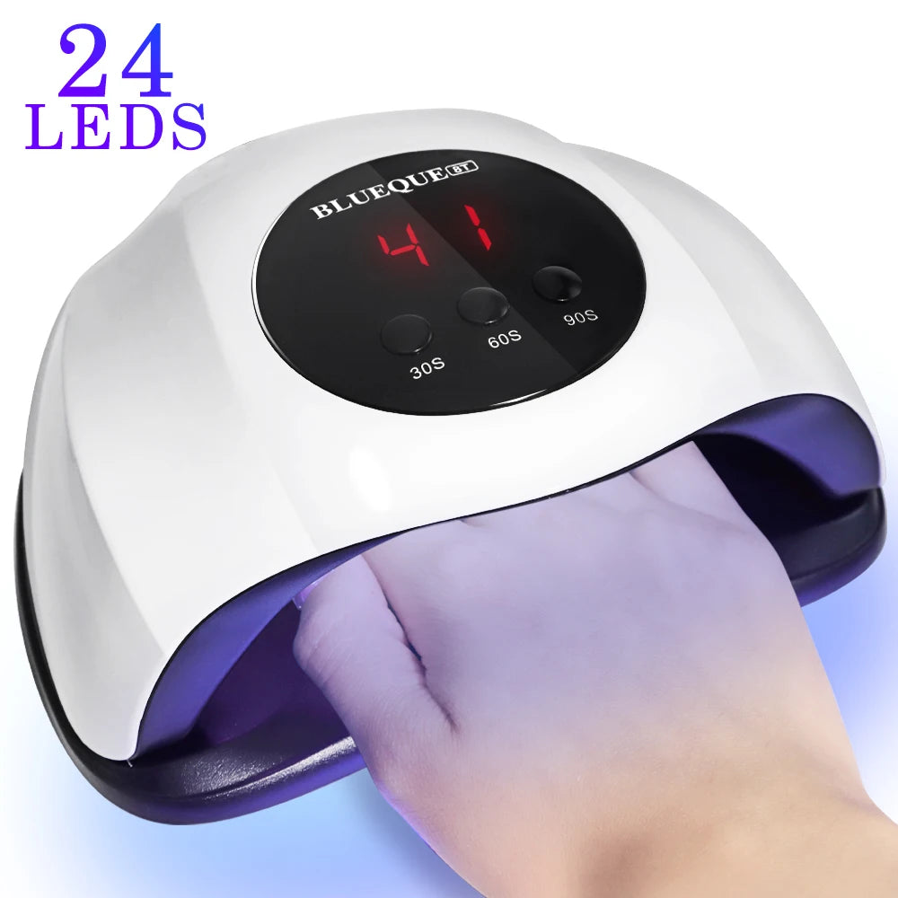 Professional Nail Lamp LED Manicure UV Lamp Nail Dryer for UV Gel LED Gel Nail Machine Smart Sensor USB Plug - Merit Sell