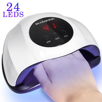 Professional Nail Lamp LED Manicure UV Lamp Nail Dryer for UV Gel LED Gel Nail Machine Smart Sensor USB Plug - Merit Sell