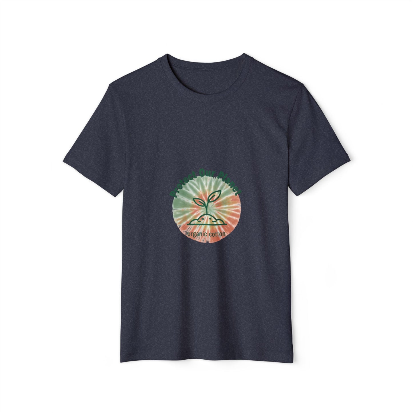 Protect Our Planet Eco T-Shirt — Recycled Organic Cotton, Earth Day Sustainable Tee