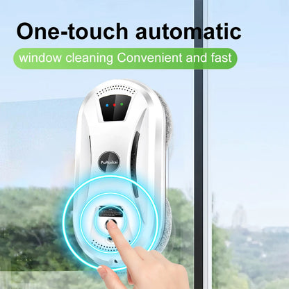 PuRuiKai Ultra thin Robot vacuum cleaner window cleaning robot window electric glass limpiacristales remote control for home - Merit Sell