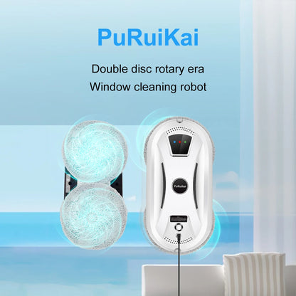 PuRuiKai Ultra thin Robot vacuum cleaner window cleaning robot window electric glass limpiacristales remote control for home - Merit Sell