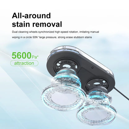 PuRuiKai Ultra thin Robot vacuum cleaner window cleaning robot window electric glass limpiacristales remote control for home - Merit Sell