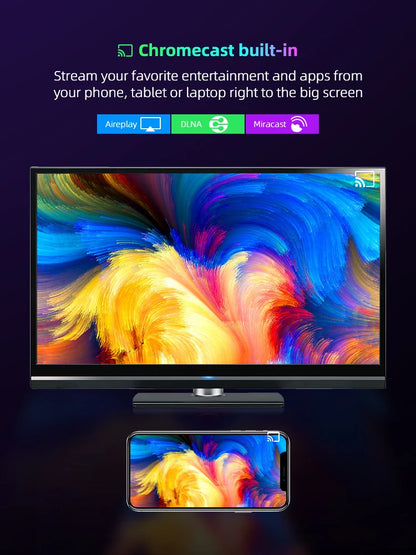 Q1ATV Android 10 Smart TV Box Allwinner H313 2GB 16GB 2G 8G Dual Wifi AndroidTV BT5.0 4K HD Set Top Box Media Player - Merit Sell