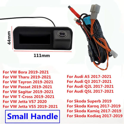 RCD330 Car Trunk Handle Rear View Dynamic Trajectory Camera For MQB PQ MIB Audi A3 S3 A4L A5 Q2 Q3 Q5 Q7/VW Tiguan Touran Passat - Merit Sell