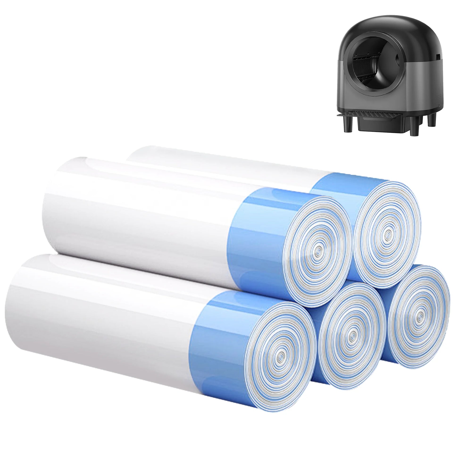 REDSASA Self Cleaning Automatic Cat Litter Box,110L Large Space Cat Smart Toilet with Stairs, Safety Protection, APP-Control - Merit Sell