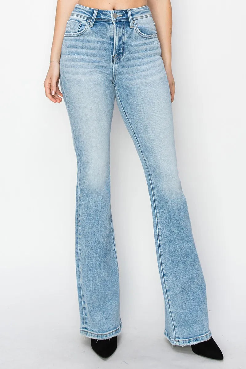 RISEN High Rise Bootcut Jeans - Merit Sell