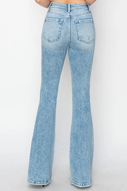 RISEN High Rise Bootcut Jeans - Merit Sell