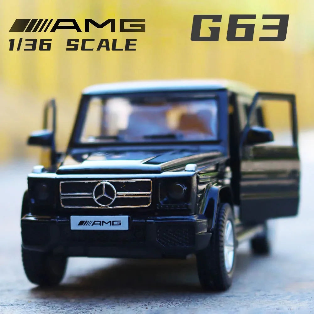 RMZ City 1/36 Mercedes Benz G63 AMG SUV Alloy Car Model Diecast Metal Toy Off-road Vehicle Car Model Simulation Collection Gift - Merit Sell