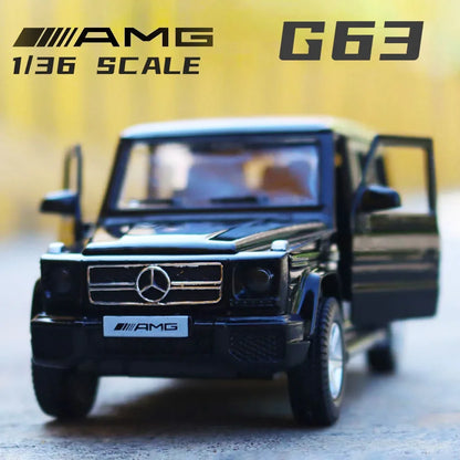 RMZ City 1/36 Mercedes Benz G63 AMG SUV Alloy Car Model Diecast Metal Toy Off-road Vehicle Car Model Simulation Collection Gift - Merit Sell