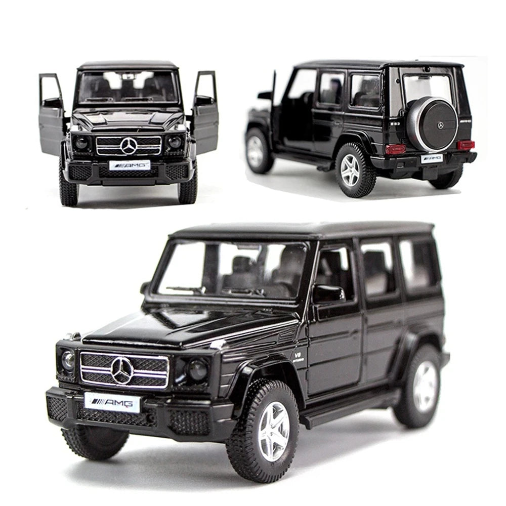 RMZ City 1/36 Mercedes Benz G63 AMG SUV Alloy Car Model Diecast Metal Toy Off-road Vehicle Car Model Simulation Collection Gift - Merit Sell