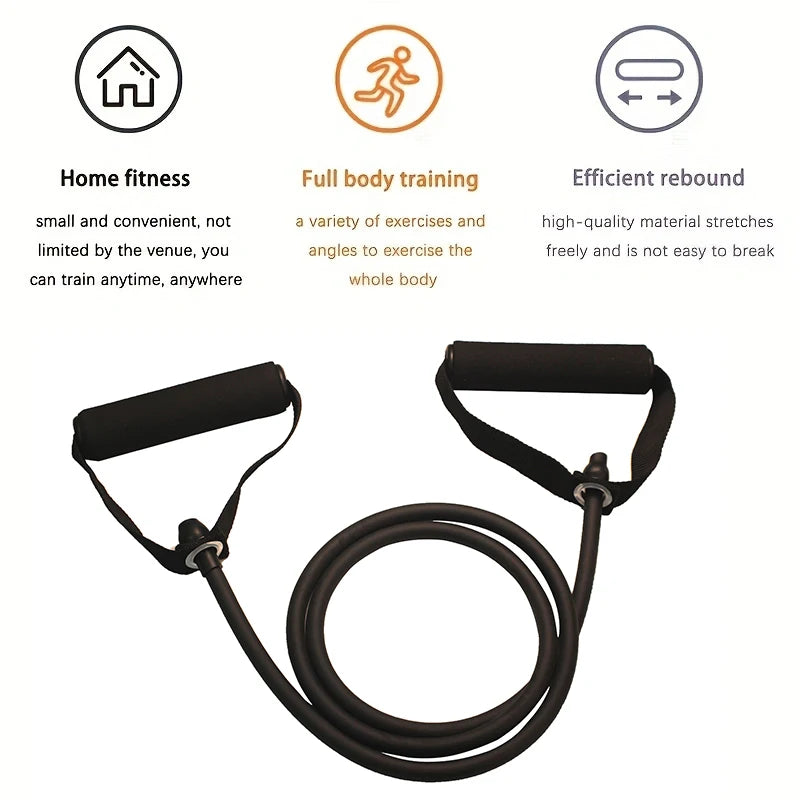 Resistance Bands With Handles, Exercise Bands, Workout Bands With Handles For Men Women, Strength Training Equipment At Home - Merit Sell