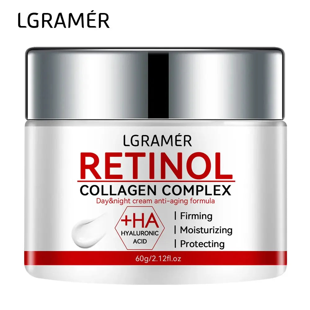 Retinol Lifting Firming Cream Collagen Smooth wrinkles Face Cream For Moisturizer Whitening Brighten Skin Products - Merit Sell