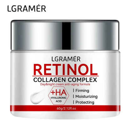 Retinol Lifting Firming Cream Collagen Smooth wrinkles Face Cream For Moisturizer Whitening Brighten Skin Products - Merit Sell