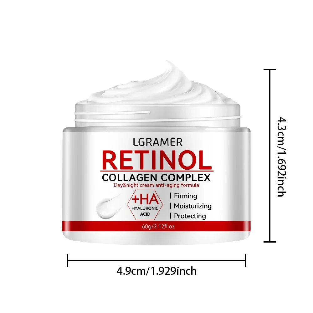 Retinol Lifting Firming Cream Collagen Smooth wrinkles Face Cream For Moisturizer Whitening Brighten Skin Products - Merit Sell