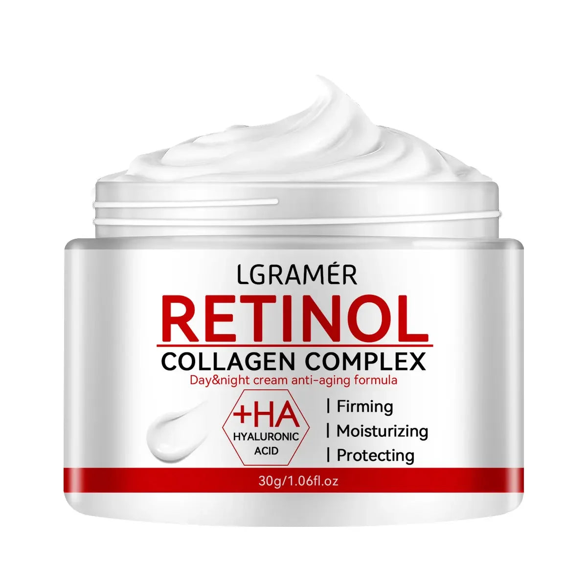 Retinol Lifting Firming Cream Collagen Smooth wrinkles Face Cream For Moisturizer Whitening Brighten Skin Products - Merit Sell