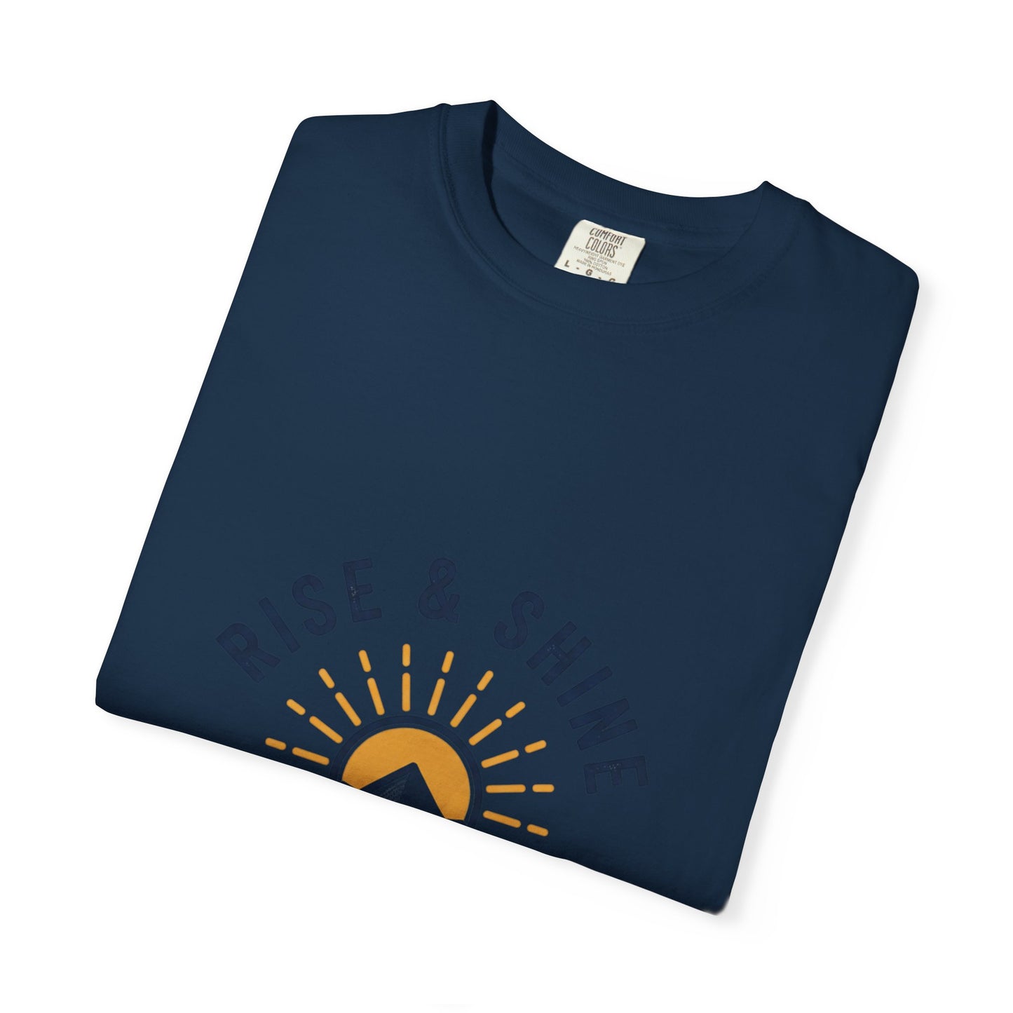 Rise & Shine Mountain T-Shirt — "Embrace the Journey" Inspirational Tee