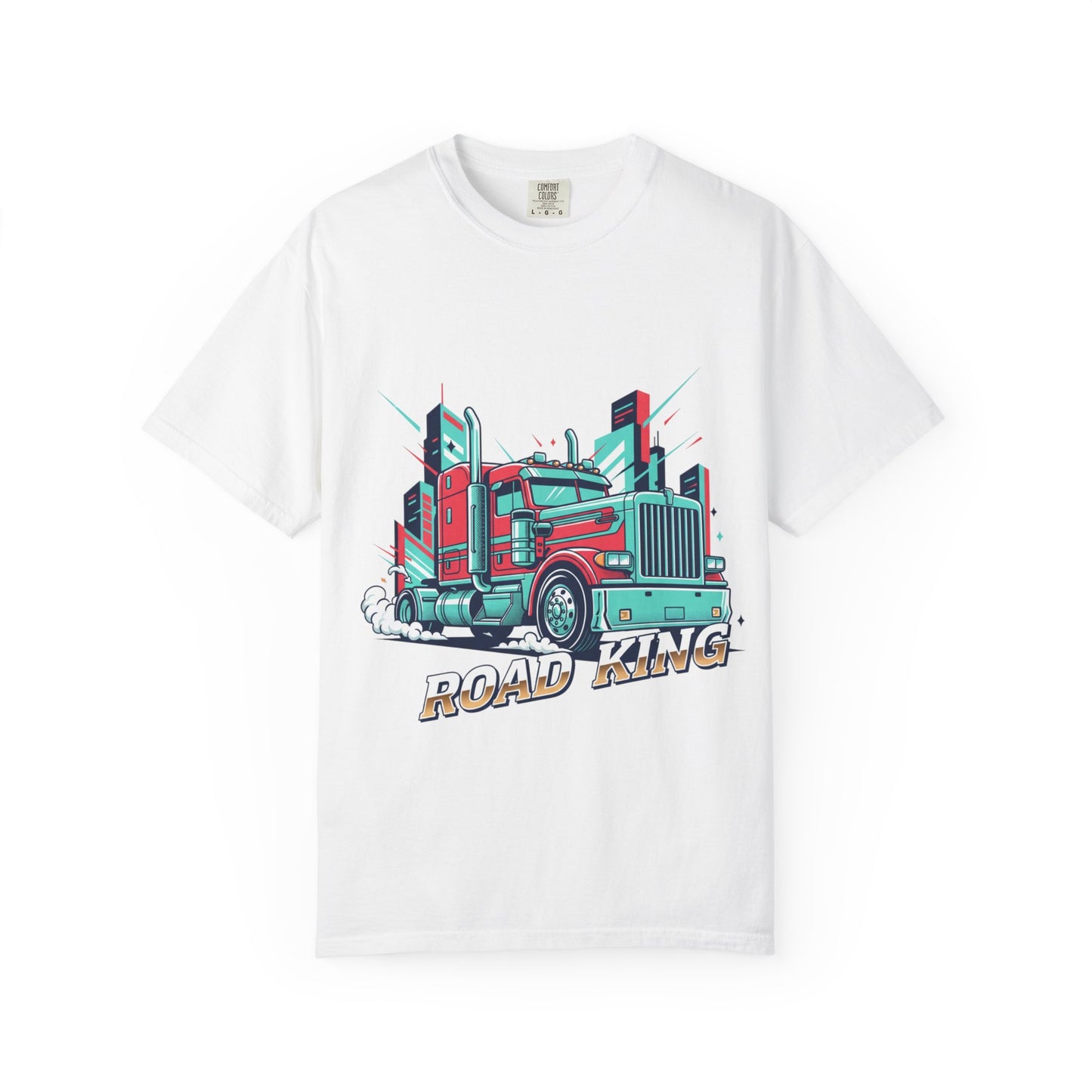 Road King Trucker T-Shirt — Retro Semi Truck Graphic Tee