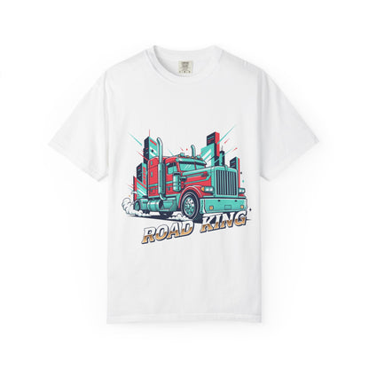 Road King Trucker T-Shirt — Retro Semi Truck Graphic Tee