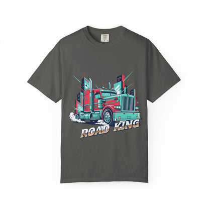 Road King Trucker T-Shirt — Retro Semi Truck Graphic Tee