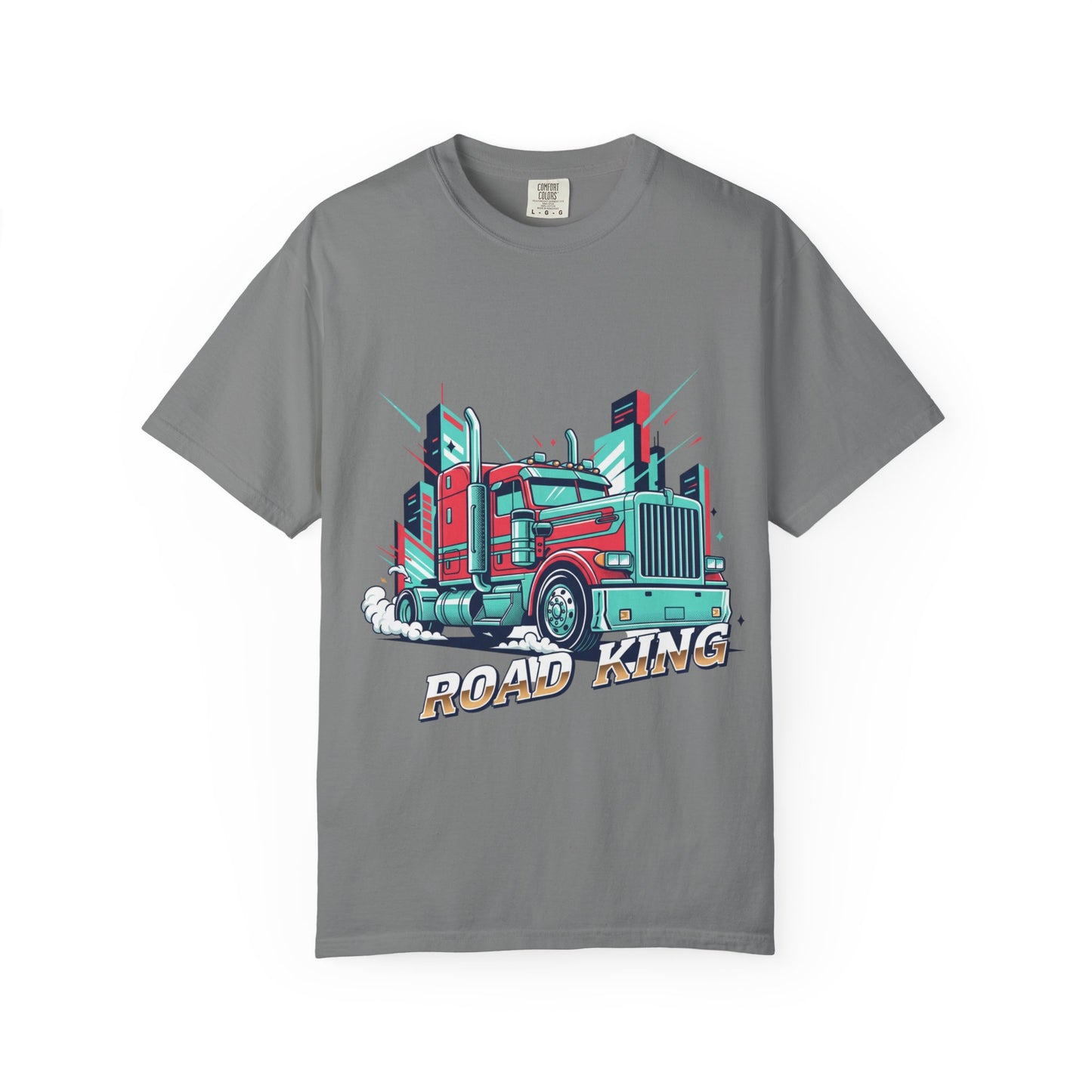 Road King Trucker T-Shirt — Retro Semi Truck Graphic Tee