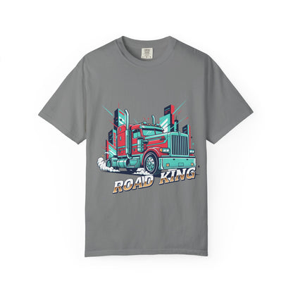 Road King Trucker T-Shirt — Retro Semi Truck Graphic Tee